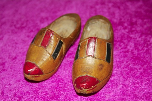 Antique pair miniature - antique,