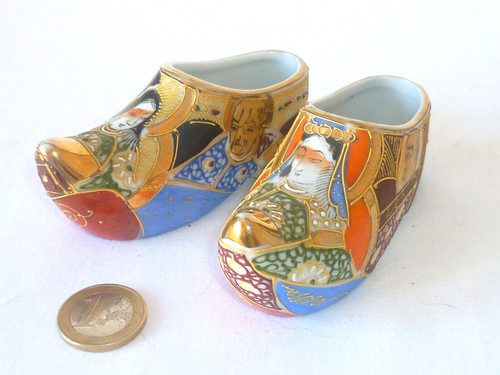 Ancienne paire sabots - paire,