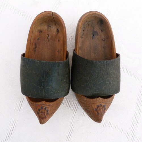 Paire sabots enfant ancien - paire,