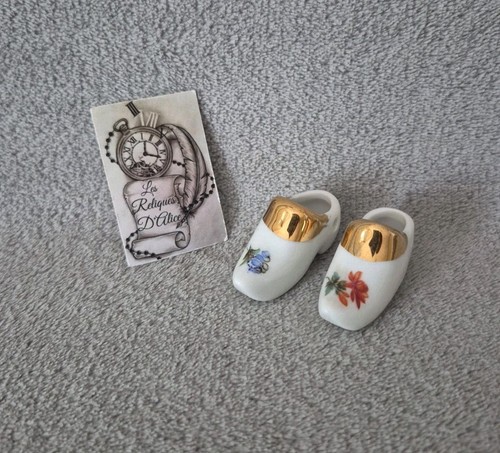 Paire sabot miniature en - paire,